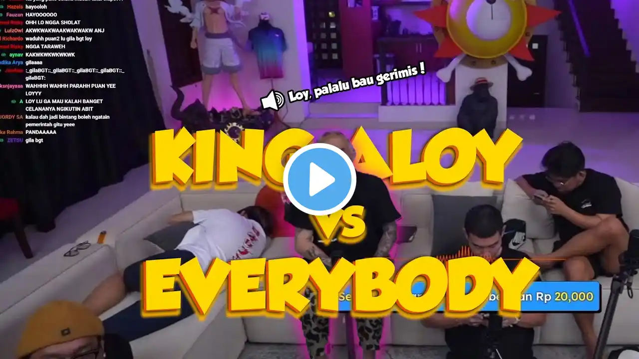 NGAKAK! KING ALOY vs EVERYBODY @ybrap #marapthon #marapthon2 #lyuka #tierison #yb