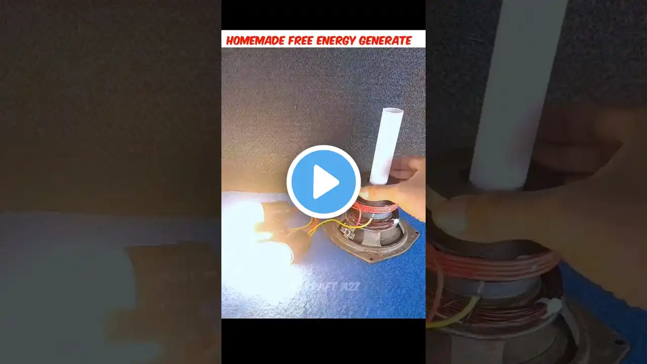 Homemade free energy 220 genrate 👇🏻🤔🤯 #shorts