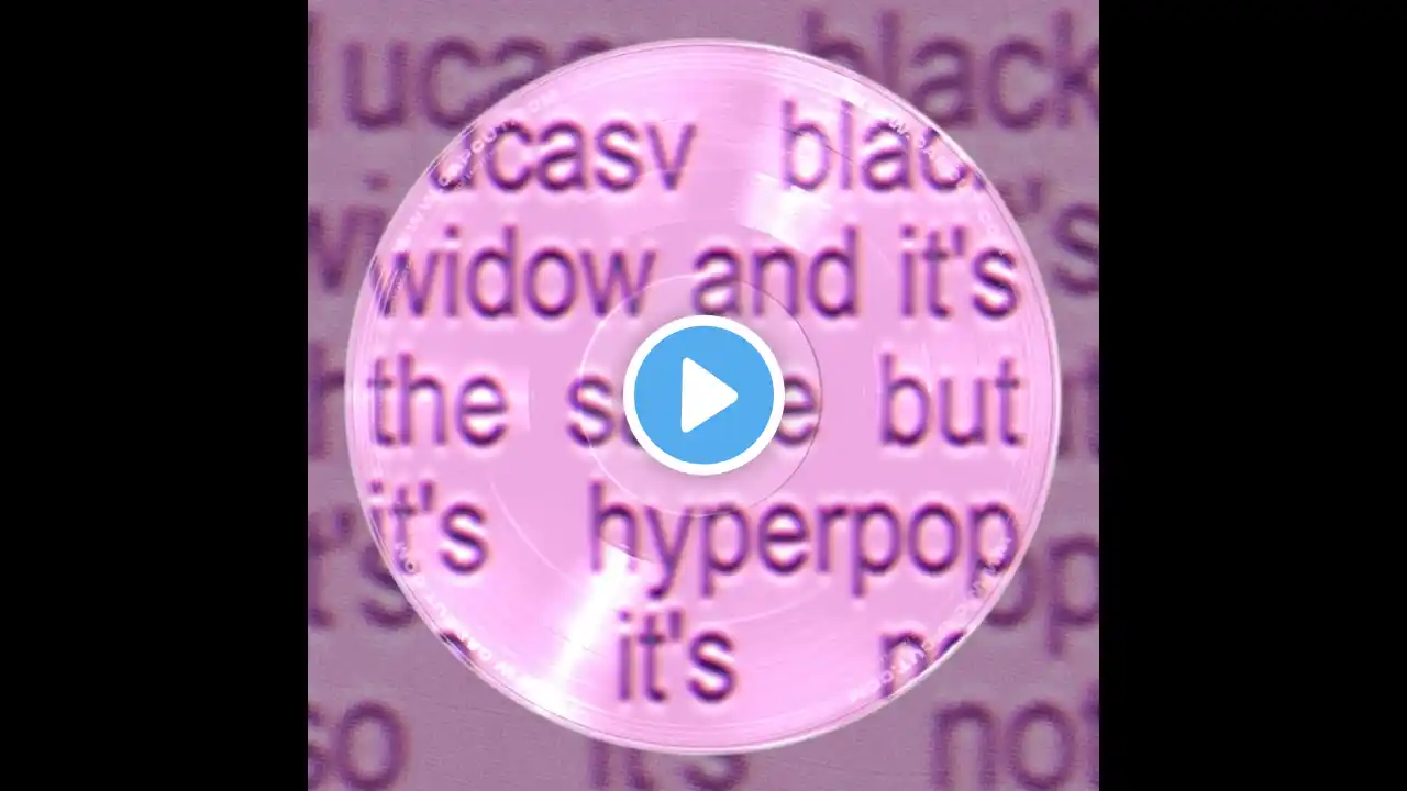 1ucasv - Black Widow (Hyper/Brat Version) (Remix) (From the Vault) (Sped Up)