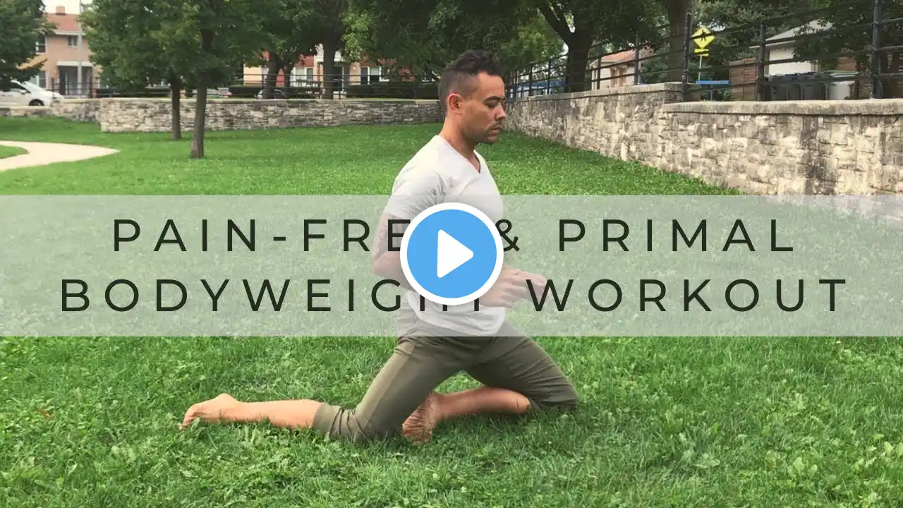 STAY PAIN-FREE with PRIMAL MOVEMENT // Bodyweight Workout for Mobility & Core Strength