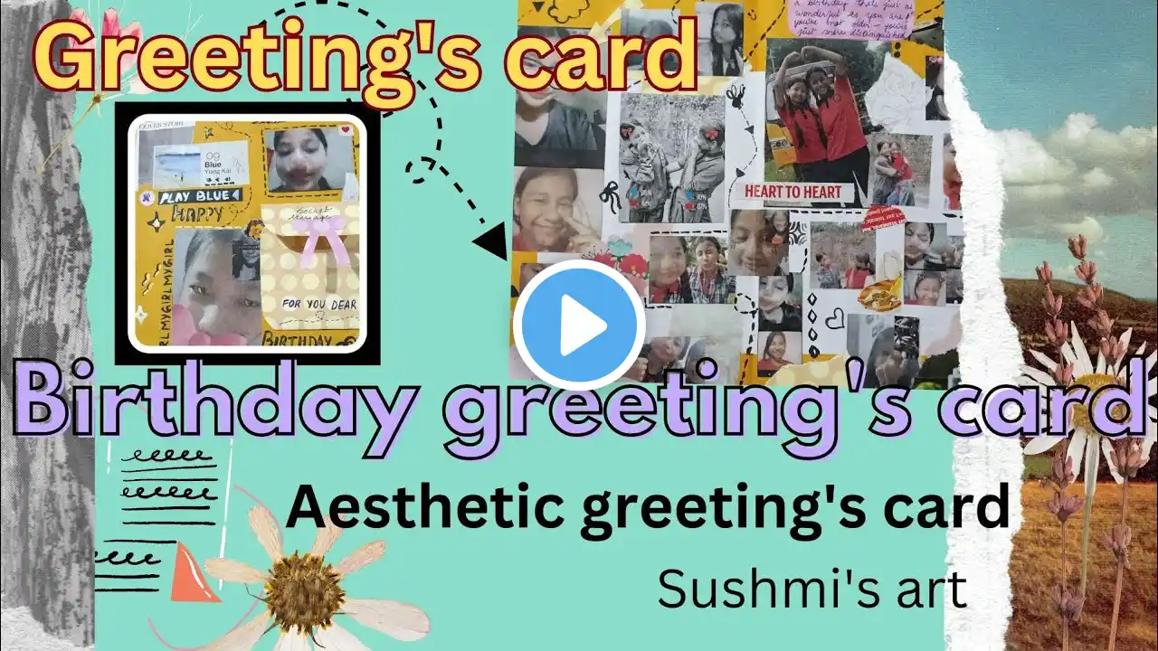 Greeting's card || Birthday special greetings card || Greetings card for special occasions