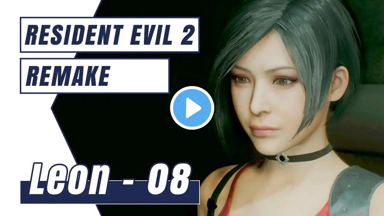 RESIDENT EVIL 2 REMAKE - LEON PART 8 - Ada Wong - Walkthrough Gameplay Indonesia