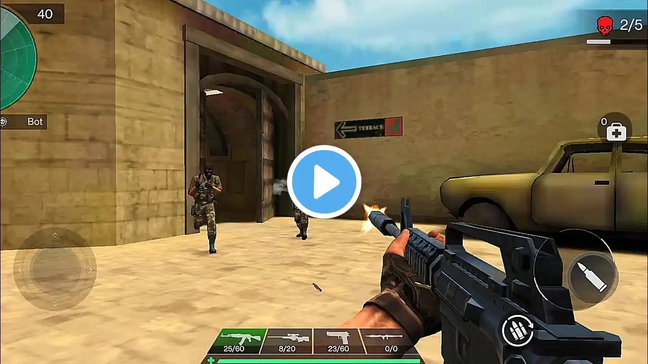 Counter Terrorist FPS Gun Shooting #4 - Chapter 1 Level 31 To 40 - Android Gameplay