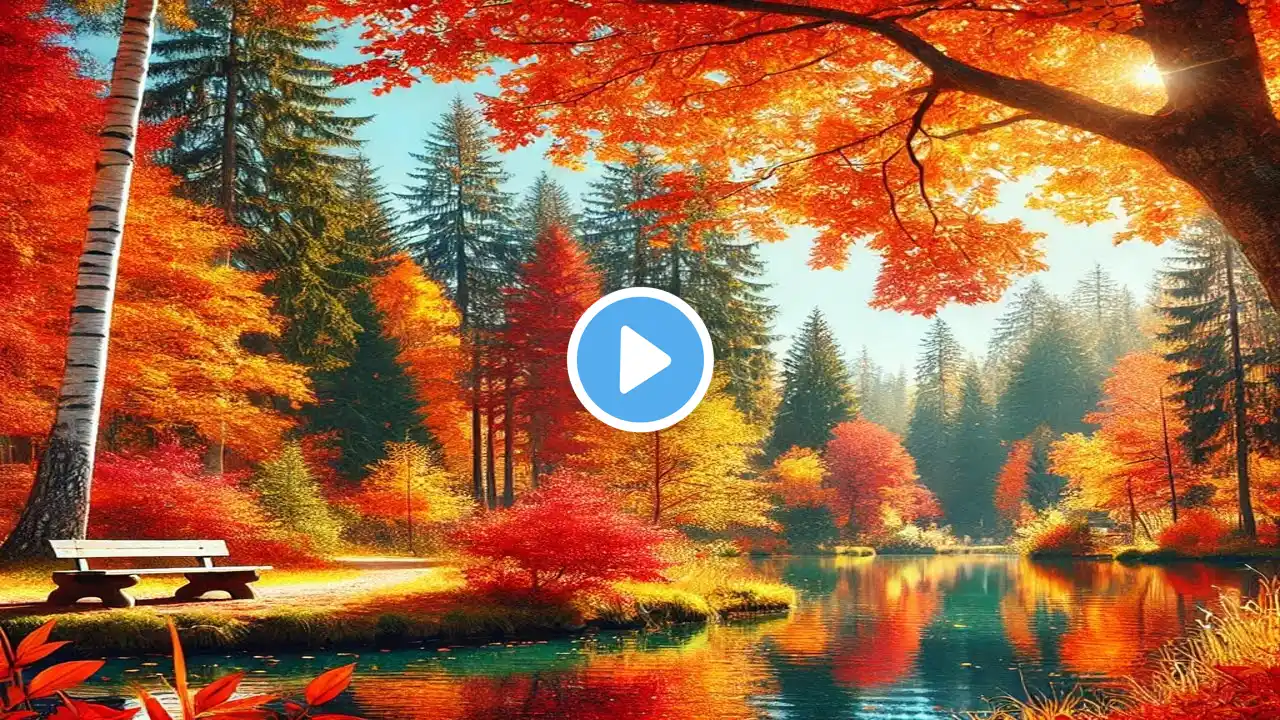 Autumn in 4K Ultra HD (60FPS) - Beautiful Fall Scenery with Relaxing Nature Sounds | WildView 4K