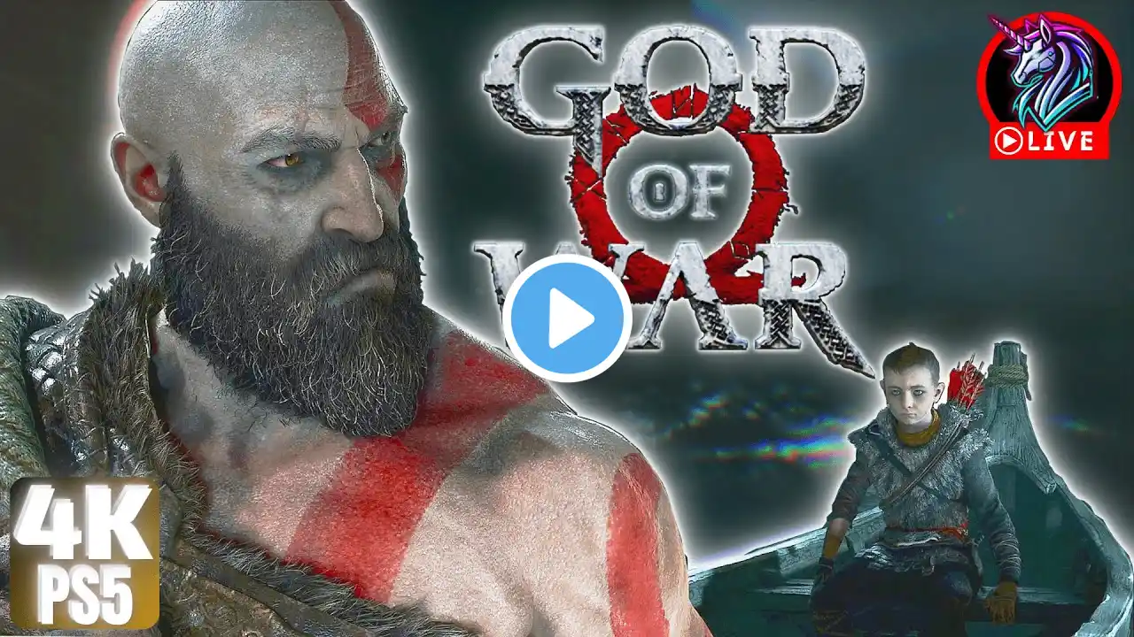 🔴 PART 3 | GOD OF WAR (2018) [PS5] | FULL STORY MODE WALKTHROUGH | 4K LIVE #godofwar