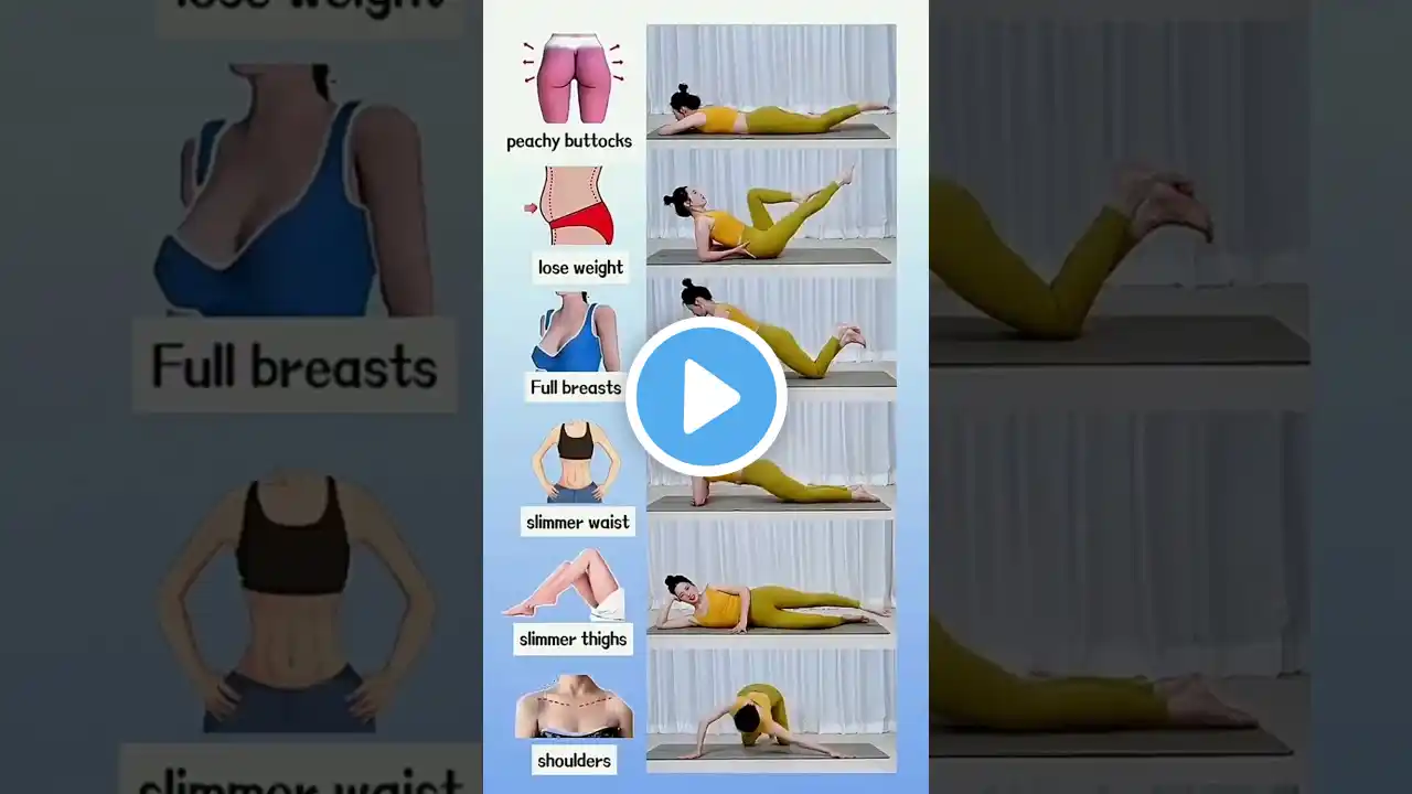 Weight Loss Exercises At Home 😯✅ #yoga #shorts  #weightloss #fitness