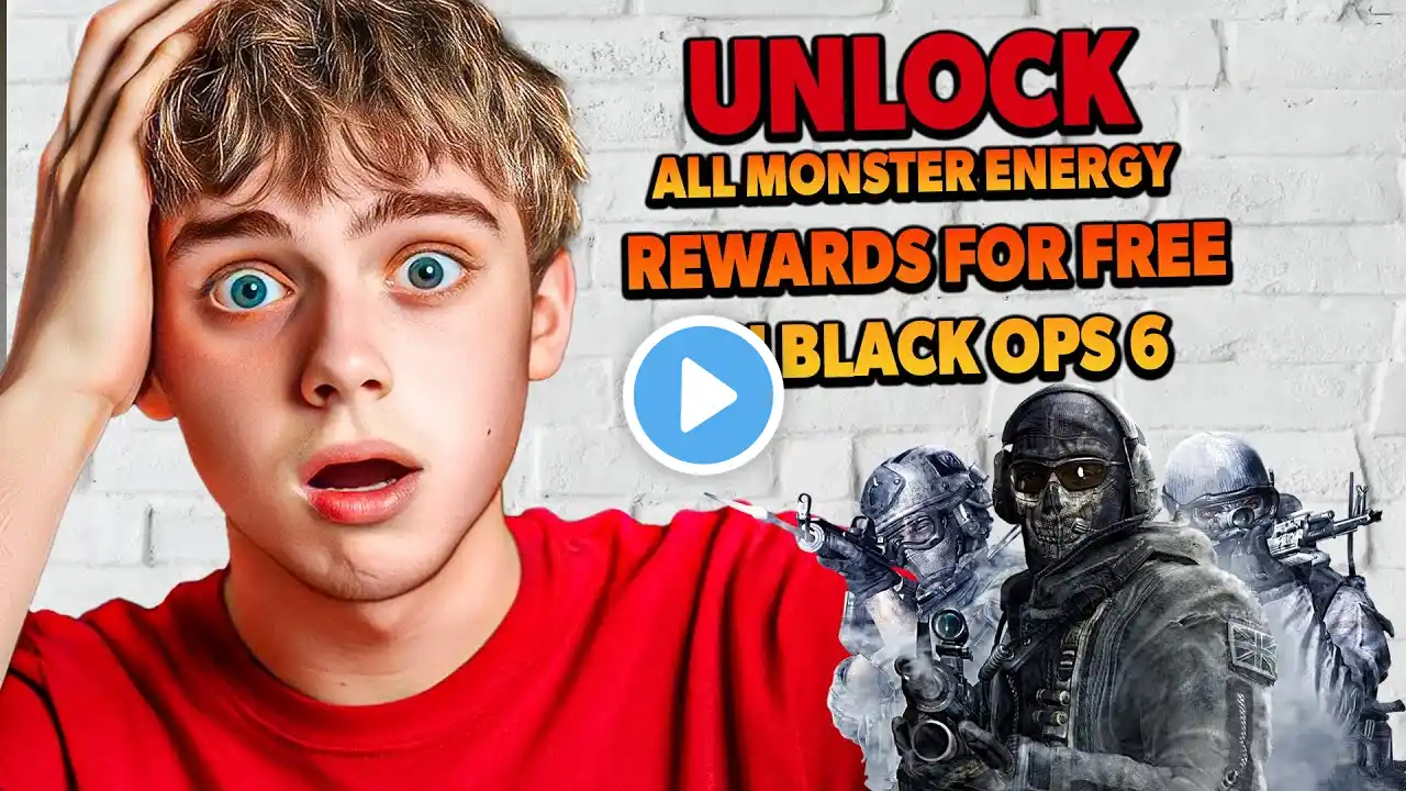 How to UNLOCK Free Monster Energy Rewards  in Black Ops 6 ✅