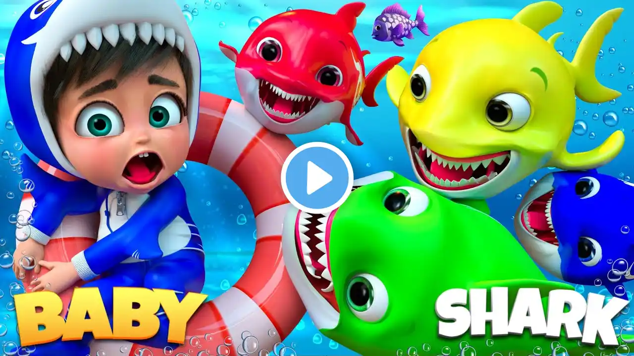 Baby Shark Underwater Adventure 🌊🦈🎵 Non-Stop Kids Songs Compilation! #nurseryrhymes #cocomelon