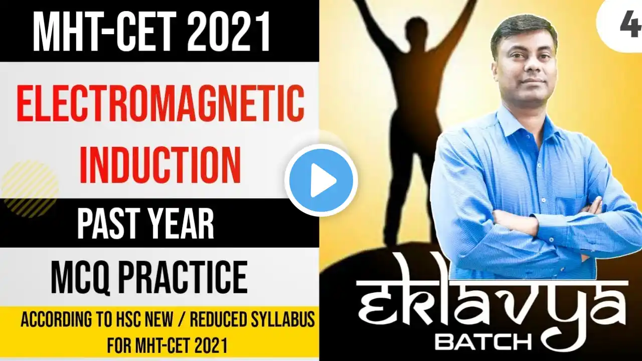 Eklavya Batch  Electromagnetic induction Past year MCQ Practice