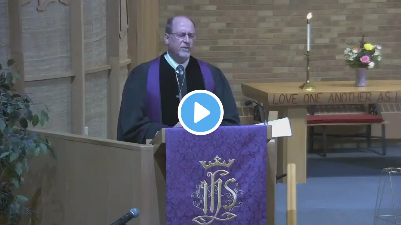 Ash Wednesday Service for March 6, 2025