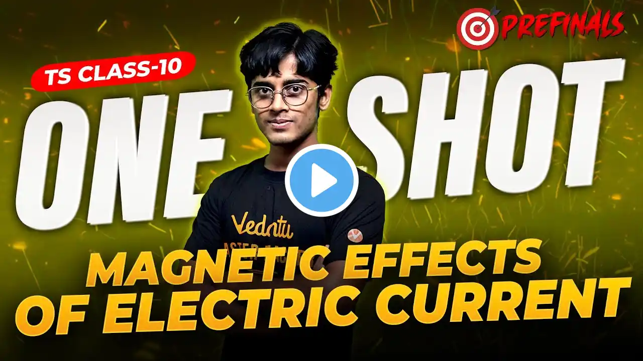 magnetic effects of electric current | One Shot | Grade 10 | Narayan Sir 🎯