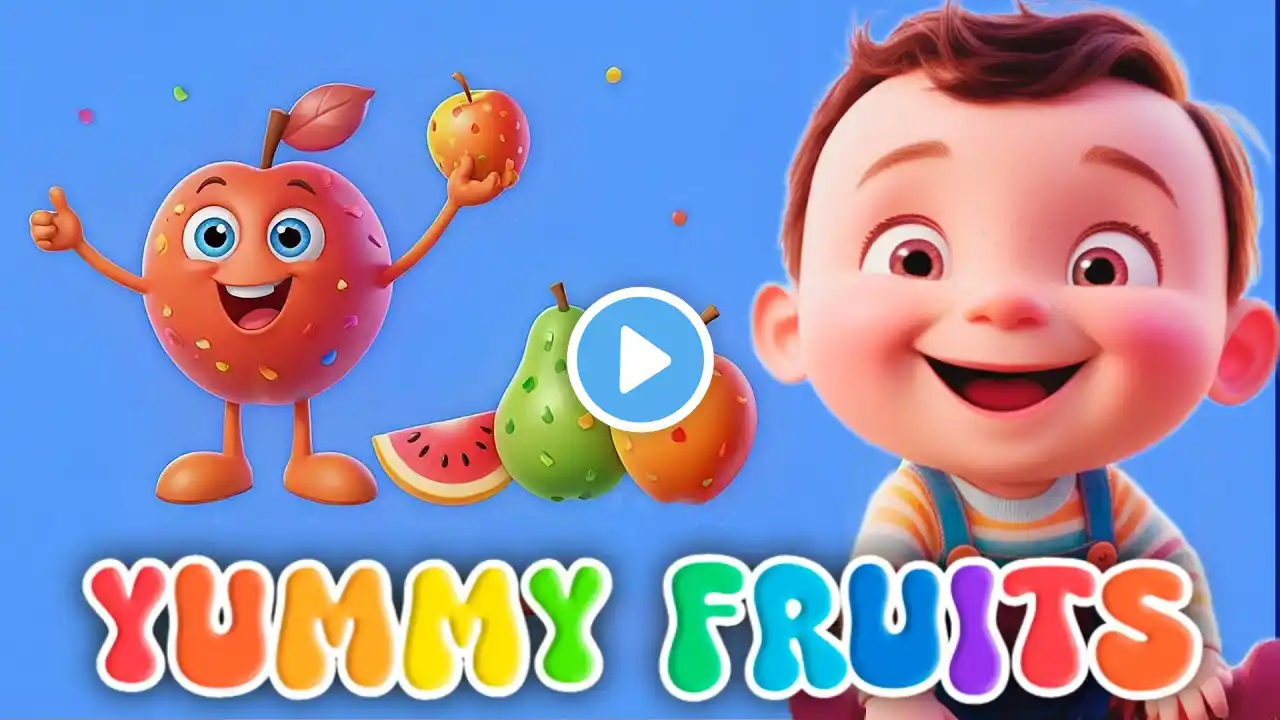 1 Hour of Non-Stop Fun: Yummy Fruits, Baby Shark, Wheels on the Bus & More Kids' Favorites!