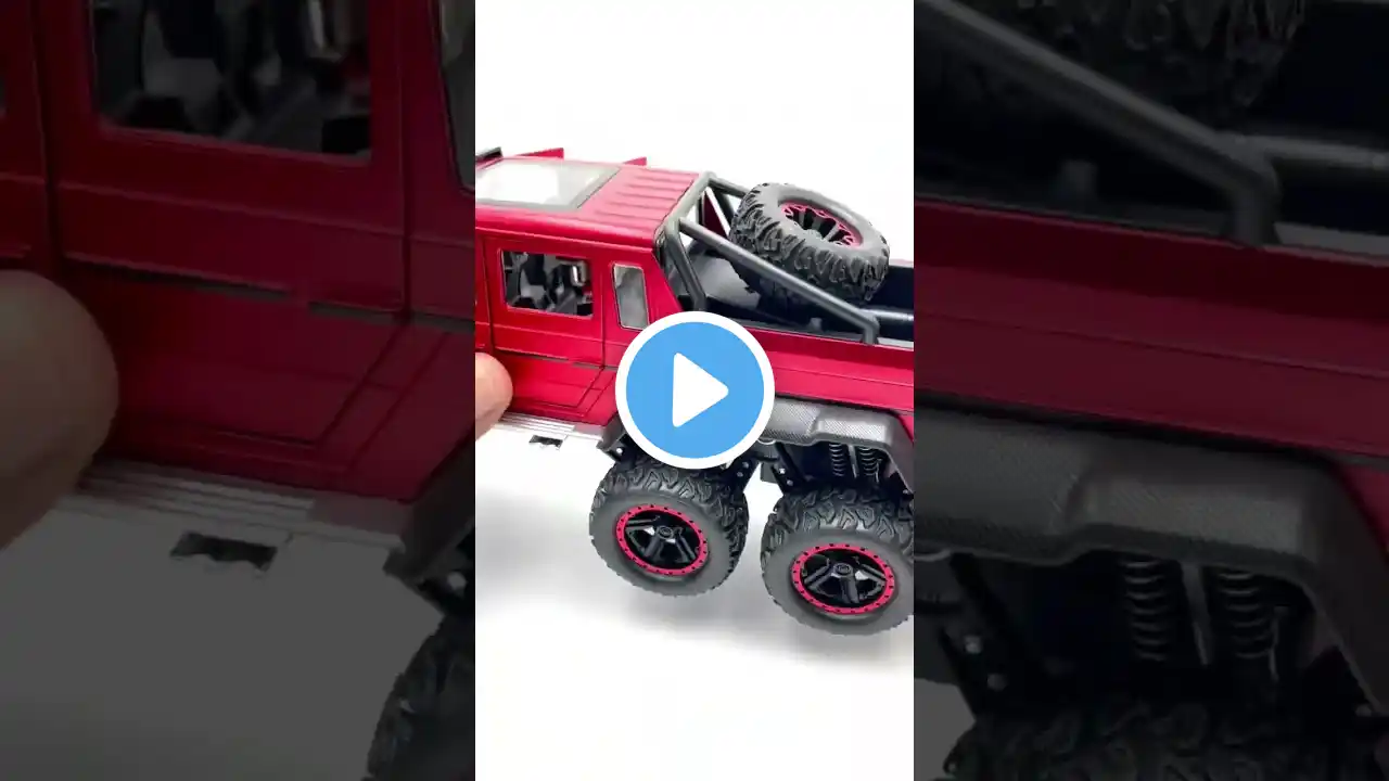 #shorts G63 AMG 6x6 Unbxoing diecast model  #youtubeshorts