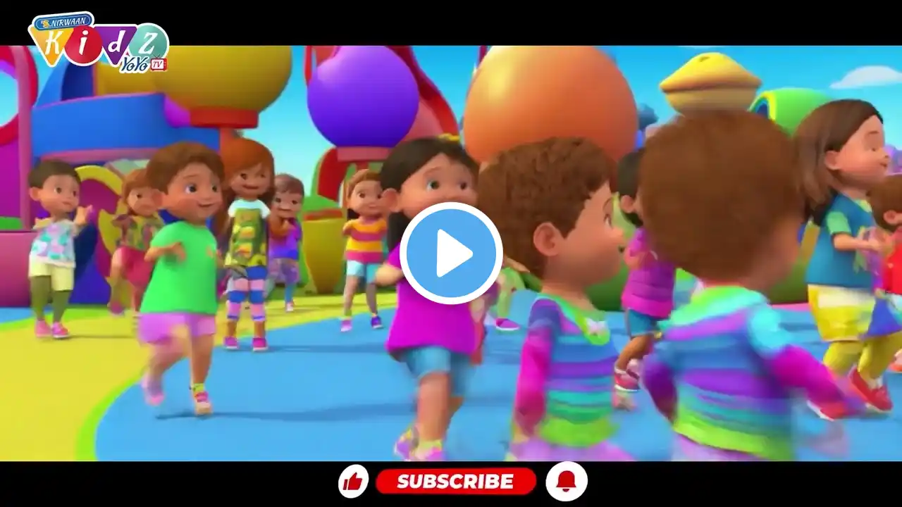 Akkad Bakkad Bambe bo | अक्कड़ बक्कड़ बम्बे बो | 3D Hindi Rhymes by Kidz Yoyo Tv