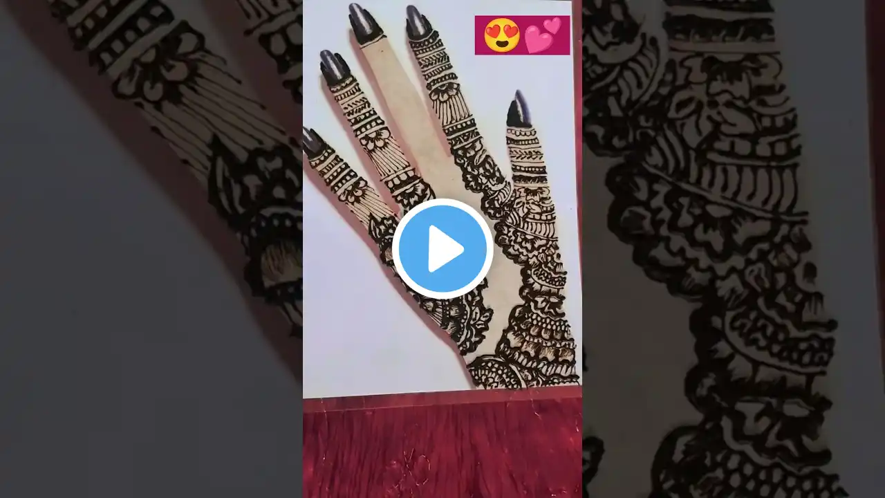 Wow 😍💕#trending #mehandi #mehndidesign #henna #youtube #youtubeshorts #short#viralvideo #viralshort