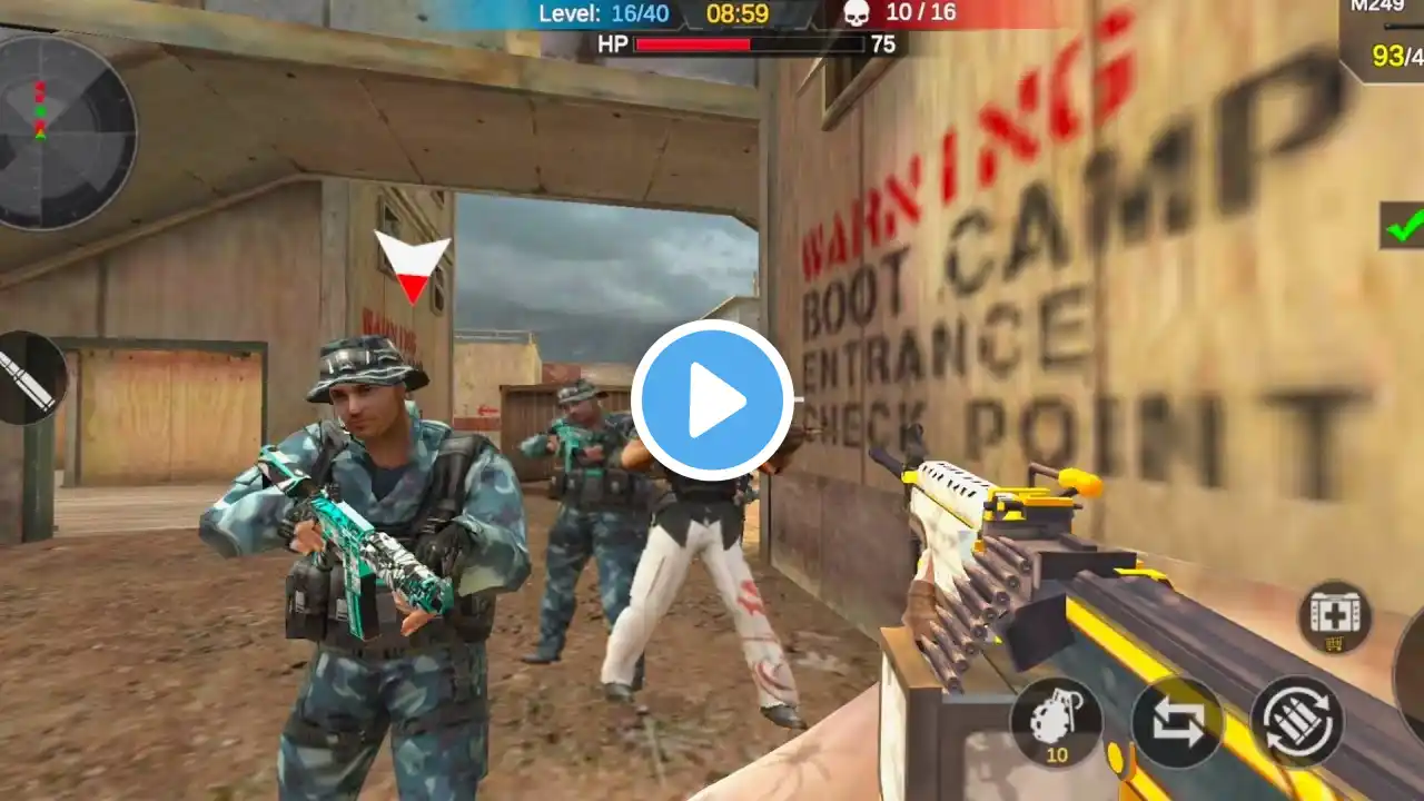 Encounter Terrorist Strike - FPS Shooting Games - Android GamePlay.