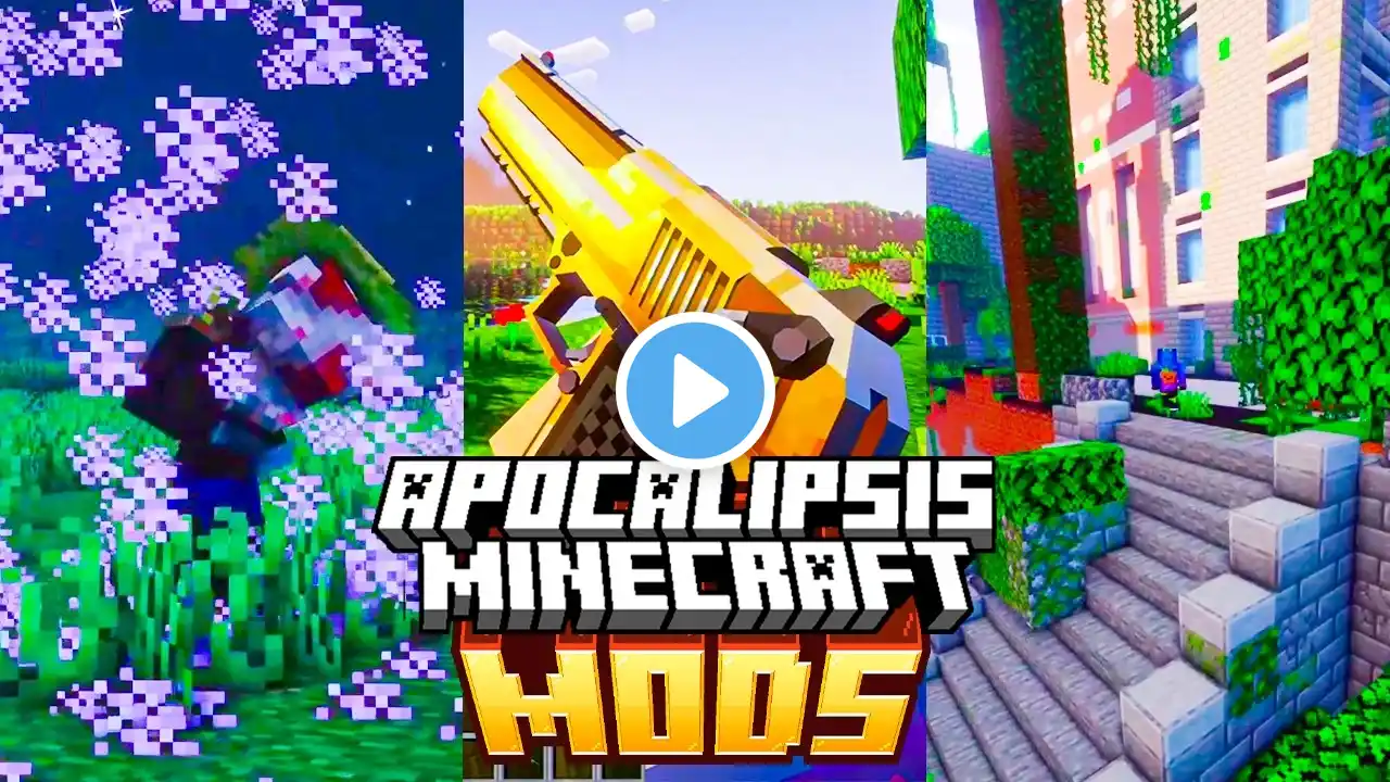 Los 15 MEJORES MODS de APOCALIPSIS MINECRAFT