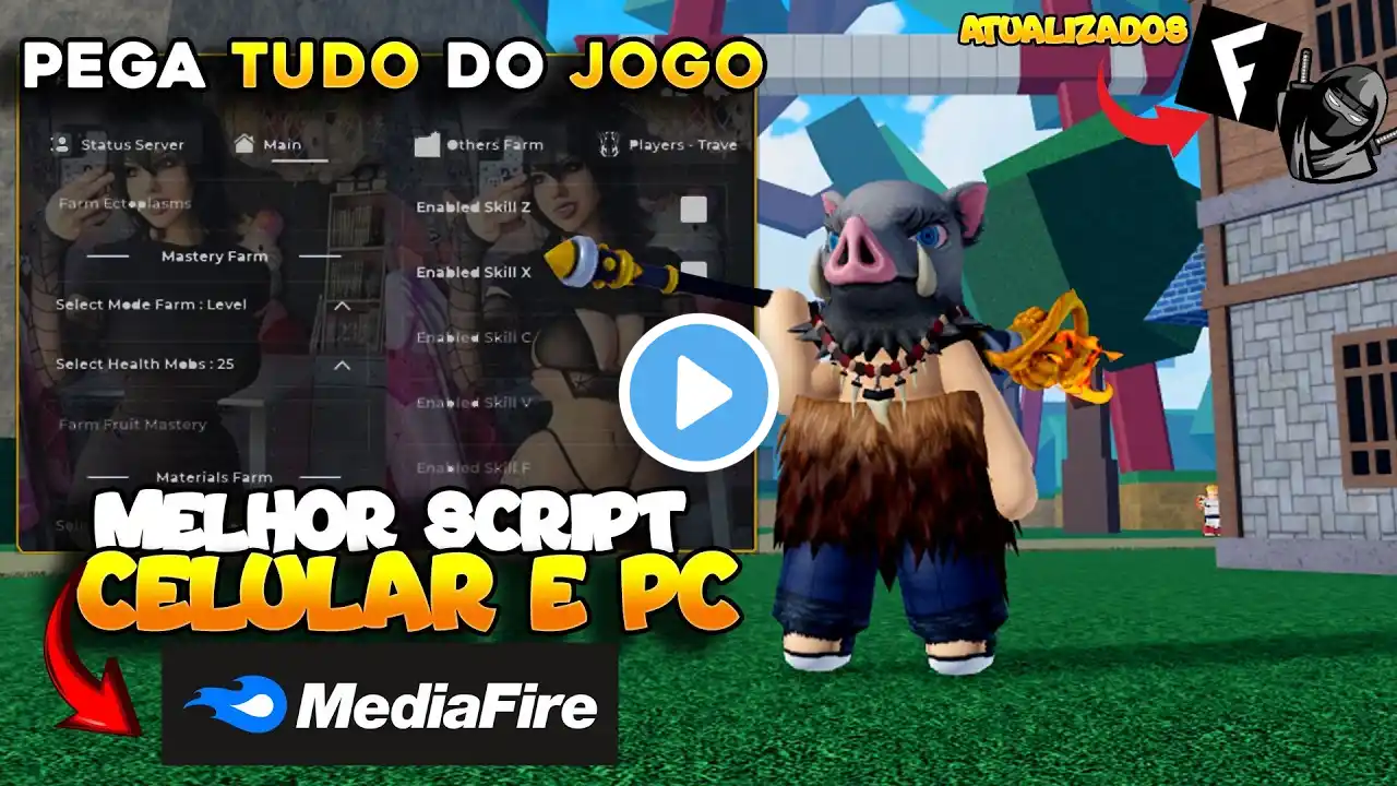 DRAGON UPDATE 🔥 SCRIPT BLOX FRUITS ATUALIZADO PARA CELULAR e PC! - AUTO DOJO 🥋(SEM KEY)