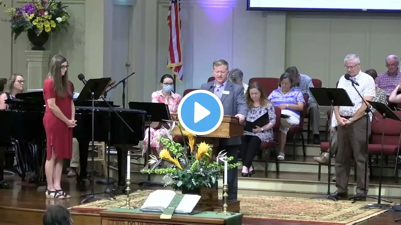 August 22, 2021 Service [Trimmed] at First Baptist Thomson, Streaming License 201531172