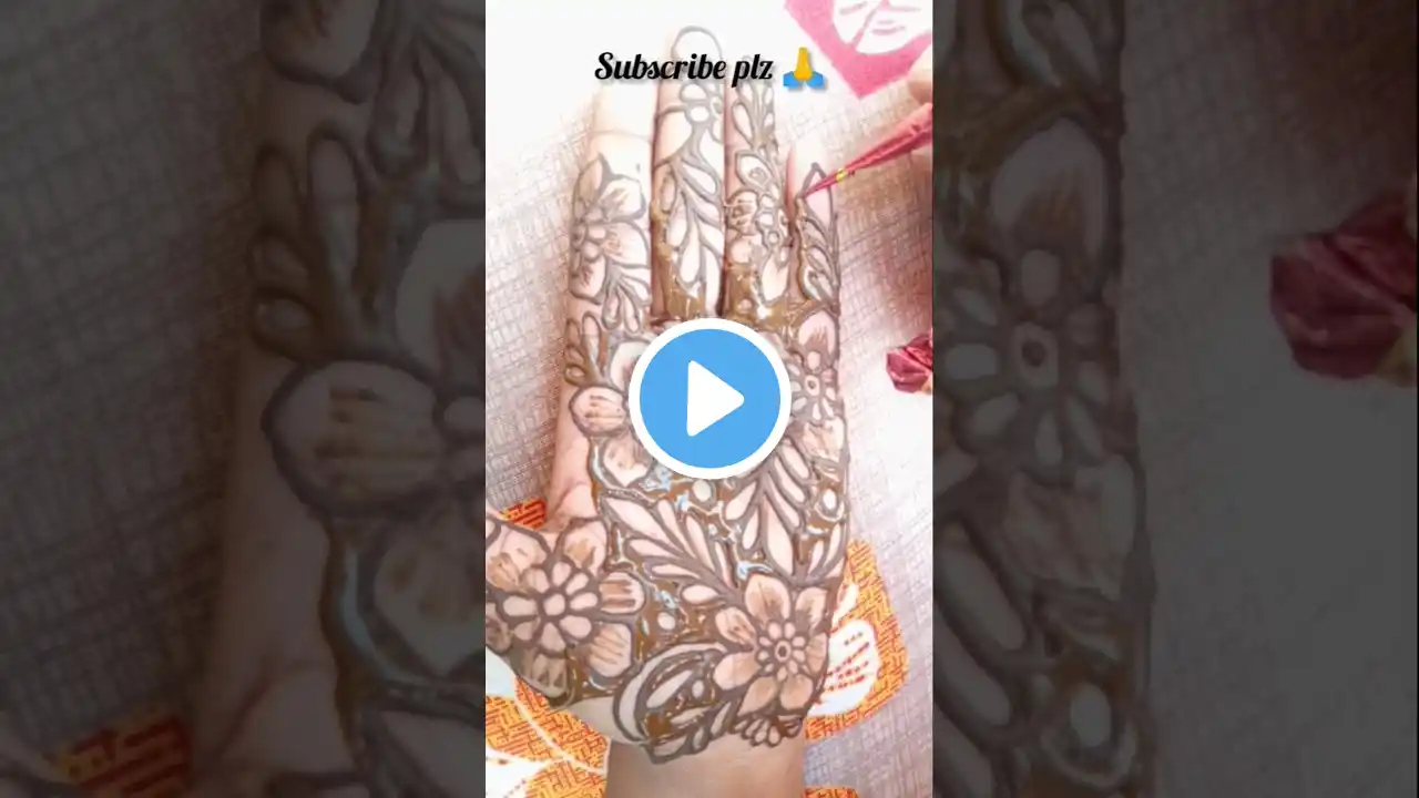 Bharwa mehndi designs #shorts #shortsfeed #trending#henna#mehndi #