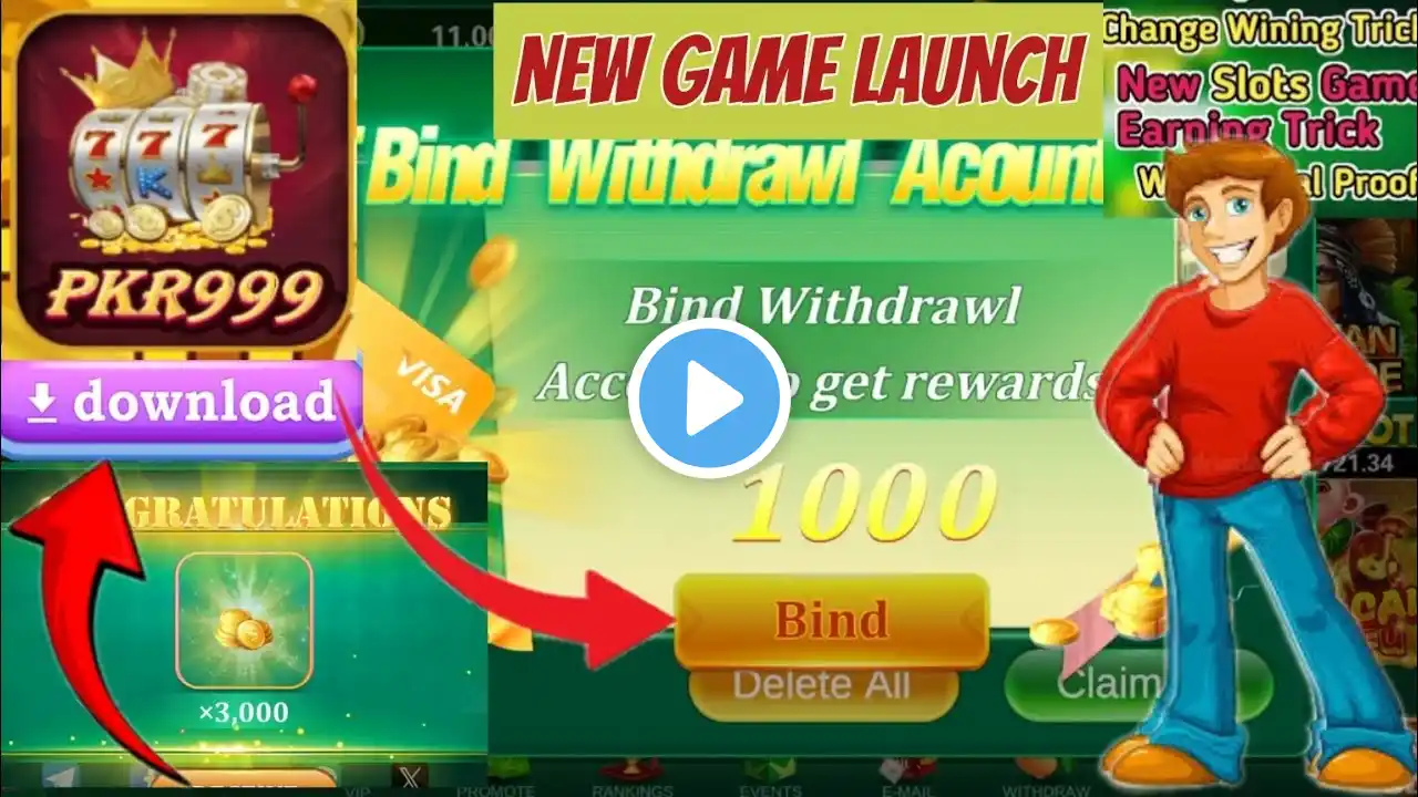 New Game Launch 2025 | JJ 99.com |Free Bonus 77 |New Earning Game| New Slots Game With Withdraw 5000