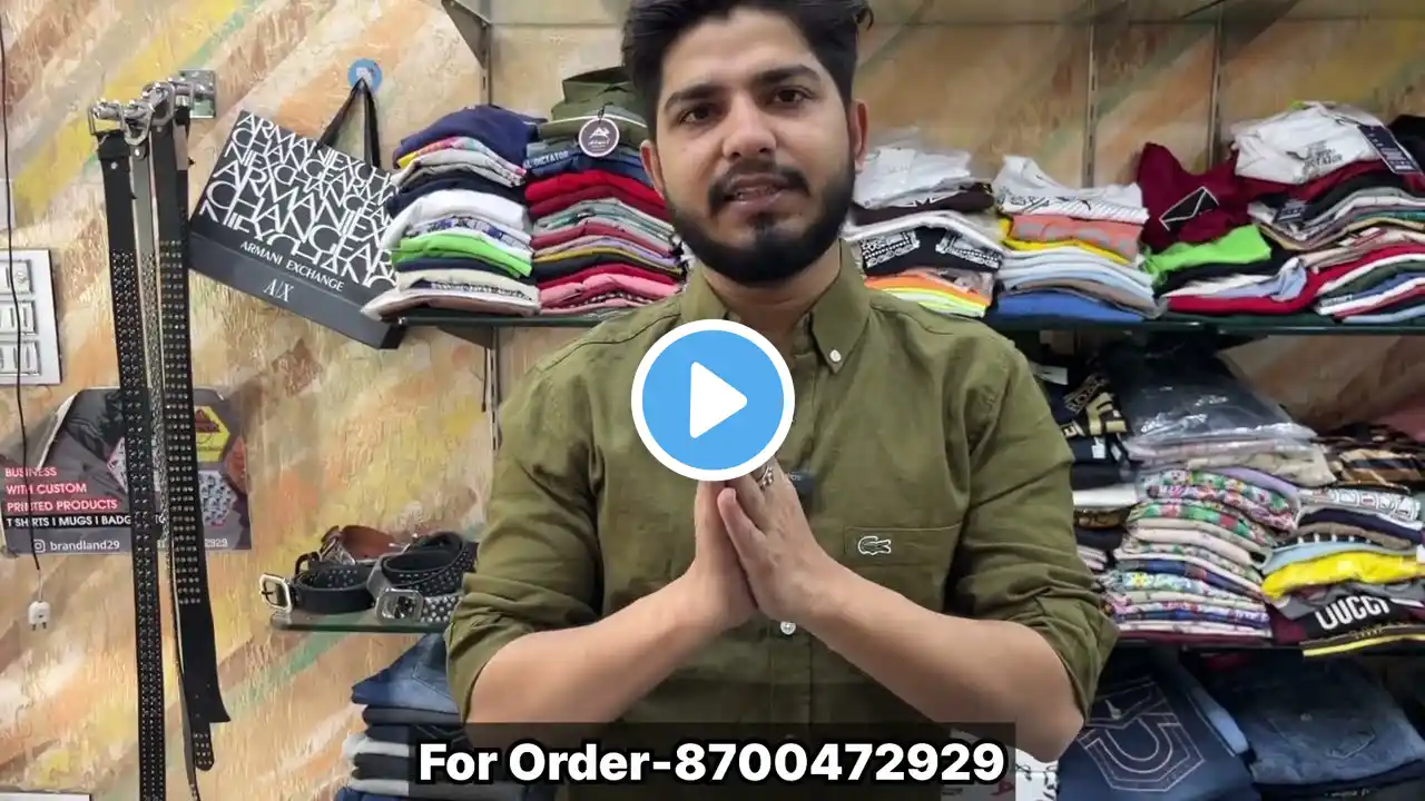 100% Branded Store Articles 😱 92% Off |Tshirt,Jeans,Shirts,Kurta | Cheapest Clothes Shop In Delhi