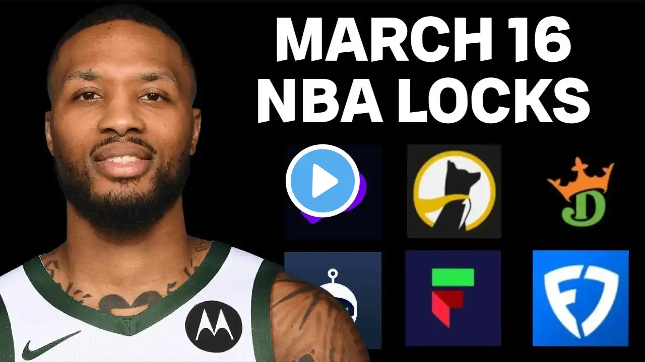 NBA PRIZEPICKS TODAY | 6 BEST PROP PICKS | SUNDAY | 03/16/2025 | BEST PROPS | NBA BETTING |