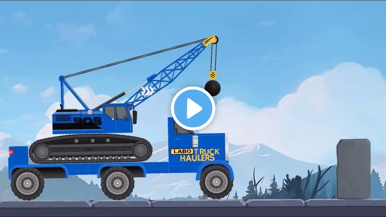 Labo Construction Truck: Wrecking Ball Truck | Can It Crush Every Obstacle?