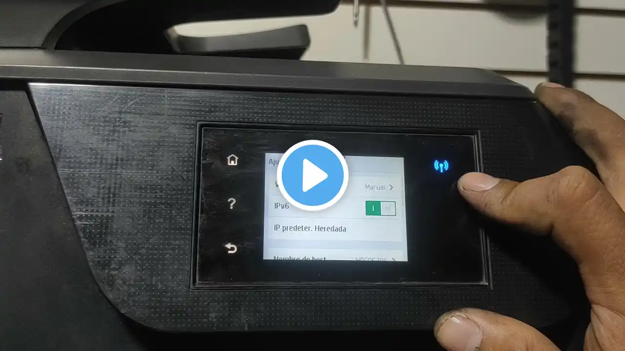 CONFIGURAR WIFI HP OFFICET JET PRO 8710 9020 7740 Y SIMILARES. IMPRIME SIN CABLES