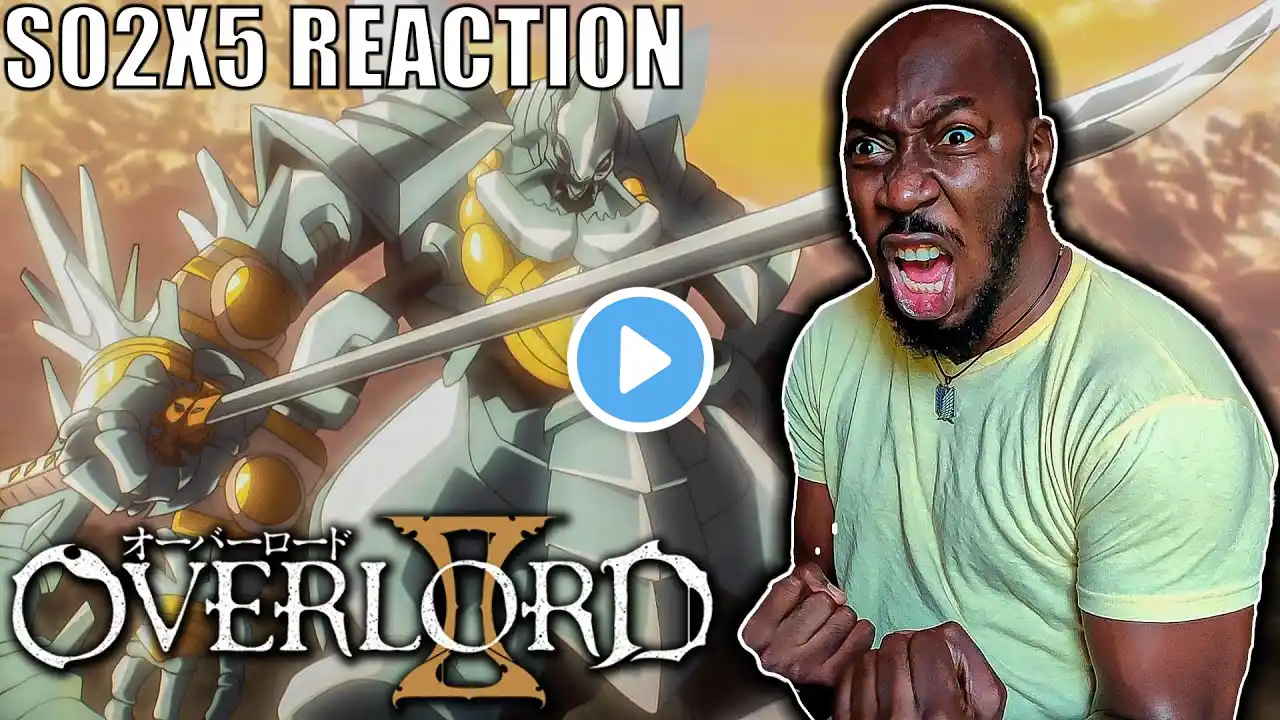 THE FREEZING GOD, COCYTUS!!!! | Overlord Season 2 Episode 5 Reaction