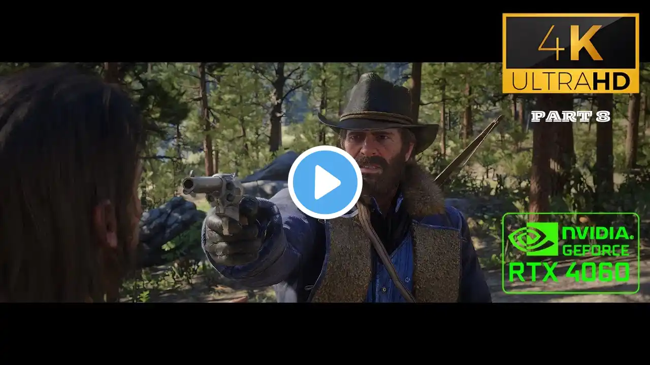 RDR2 PART 8 (Paying a Social Call !!!!!) 4K HDR 60FPS RTX 4060 🤯🤯