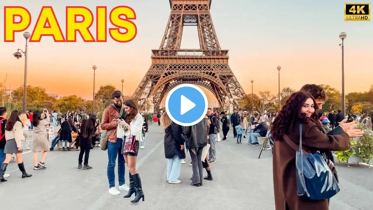 Paris, France 🇫🇷 - Paris November 2024, 4K HDR Walking Tour, Paris Walk 👛 With Captions