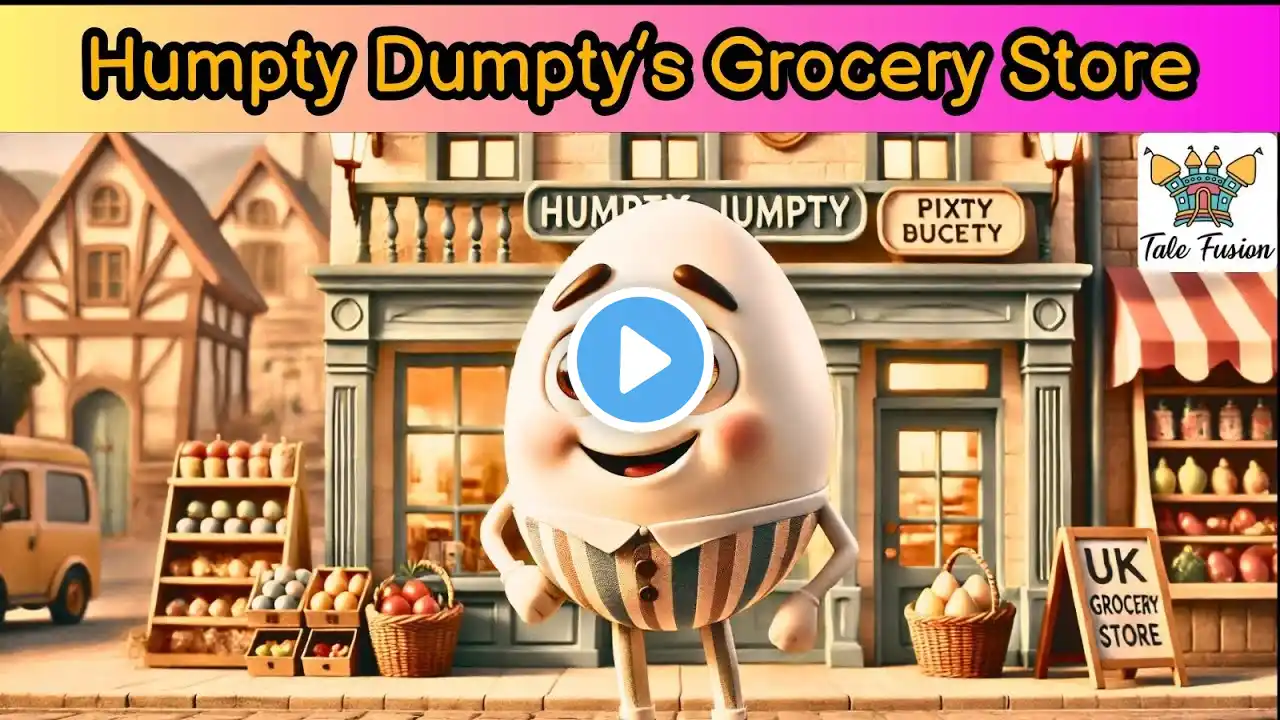 Humpty Dumpty’s Grocery Store | Fun Learning & Singing for Kids | Sing, Move Play | #kids #poem