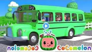 "Wheels on the bus" with animals phonic song for toddlers+more popular nursary rhymes&kids songs