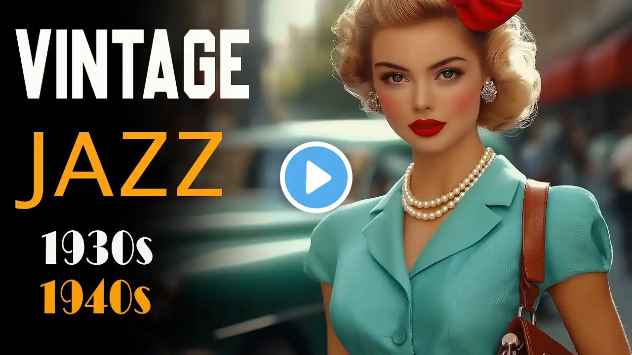 Happy Vintage Vibes: 1930s-1940s Nostalgic Jazz Music to Lift Your Mood π·