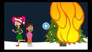 Dora put Christmas tree on fire/Grounded (Reuploaded by Amanda Rose)