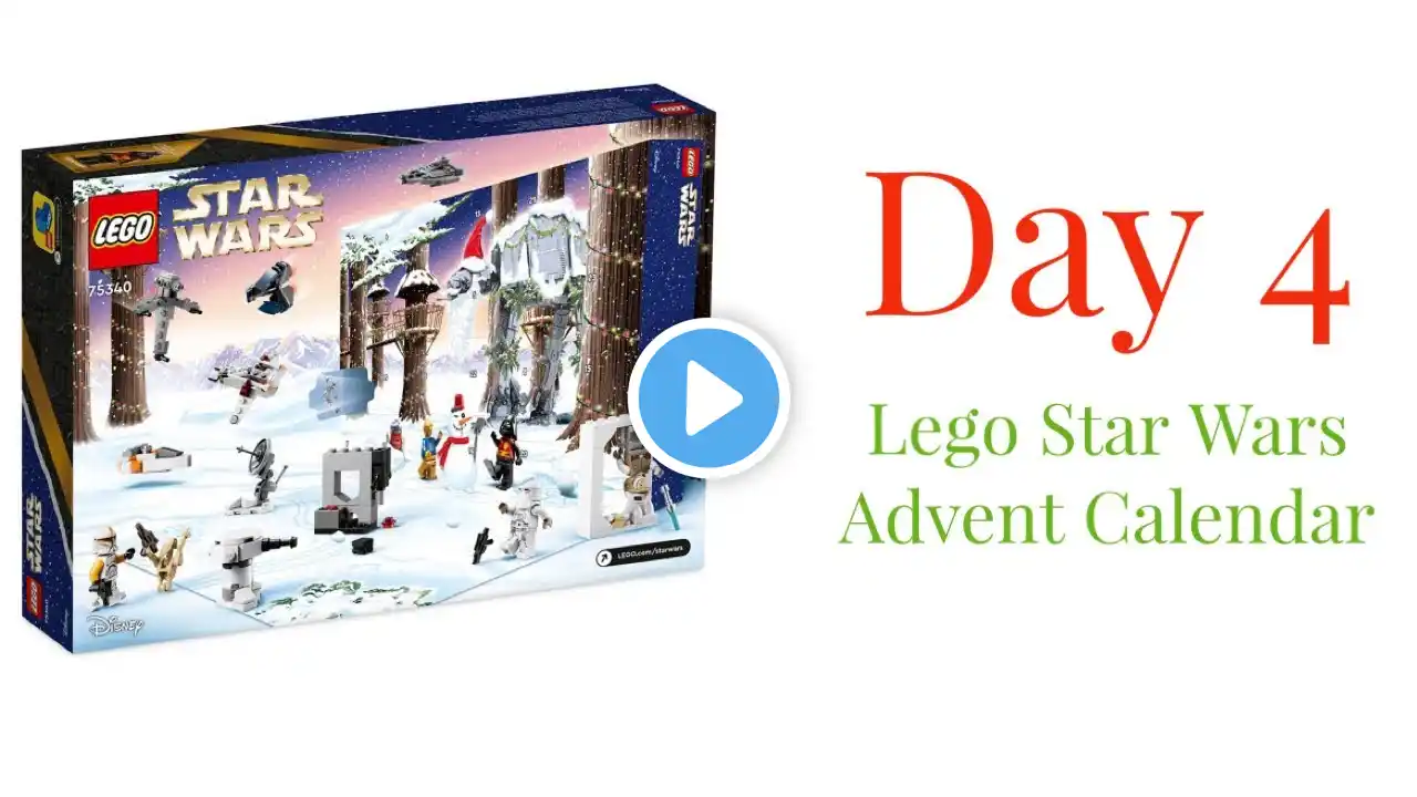 Day 4 | Lego Star Wars Advent Calendar 2022
