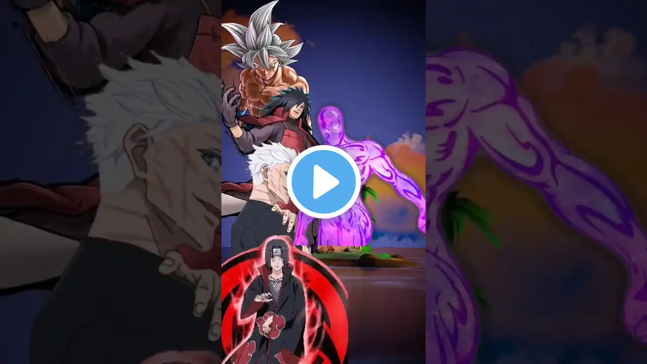 Zeno vs gojo , goku , Madara Uchiha , Itachi Uchiha who is strongest???#shorts #Zeno