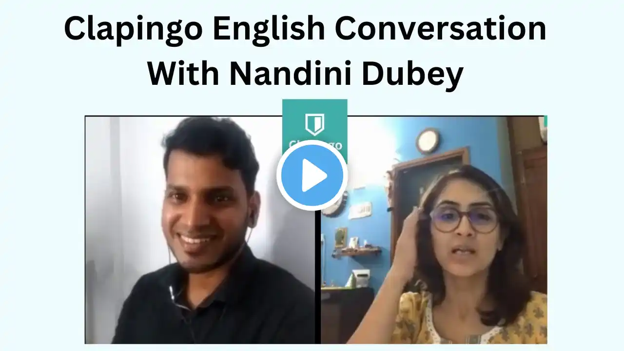 English speaking practice | Clapingo English conversation #2