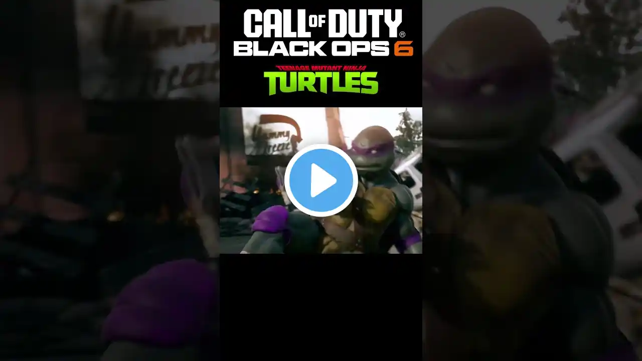 Ninja Turtles INVADE Call of Duty Black Ops 6 in EPIC Crossover!