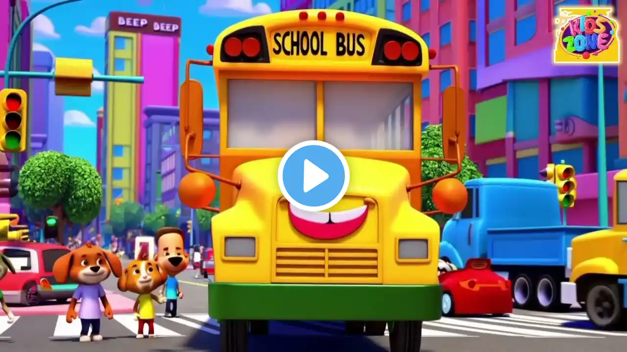 The Wheels on the Bus  Fun Adventure Version