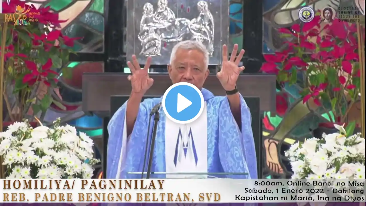 Homily of Rev. Fr. Benigno Beltran,  SVD