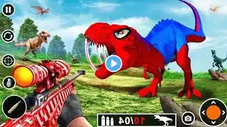 Dinosaur Game | Wild Dinosaur 3D Hunting Game – Android Gameplay #1