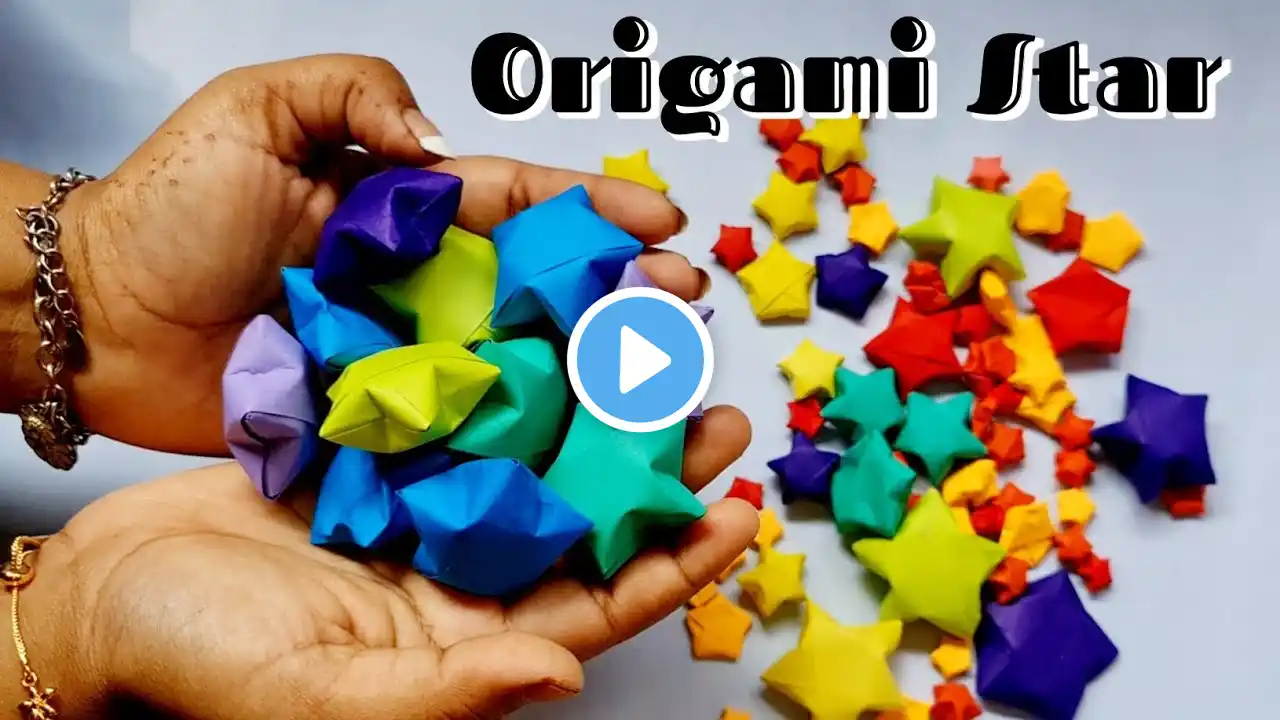 Origami Lucky Star - How To Fold ⭐️ ||