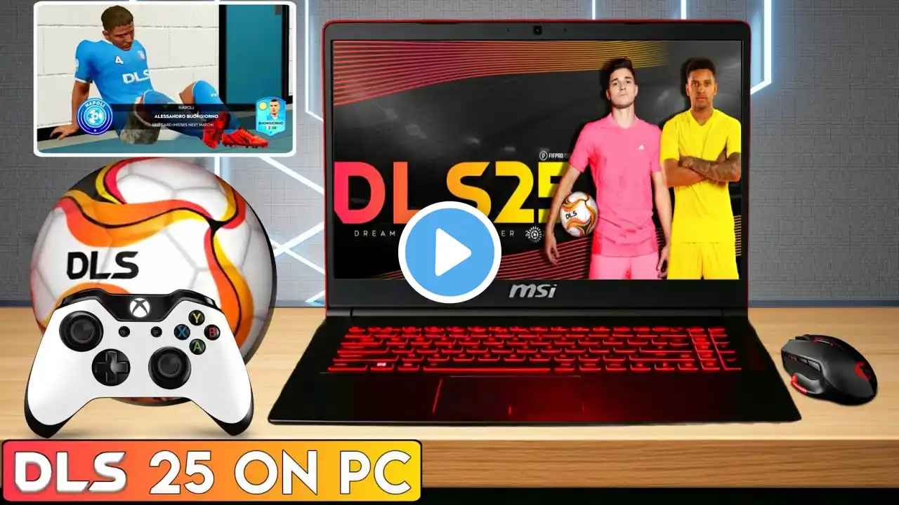 DLS 25 NEW UPDATE! 🔥 | HOW TO PLAY DLS 25 ON PC | Dream League Soccer 2025 Tips And Tricks