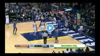 NBA CIRCLE - OKC Thunder Vs Memphis Grizzlies Highlights 11 Dec. 2013 www.nbacircle.com