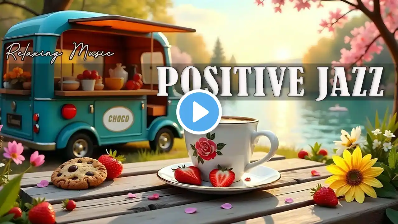 Positive Jazz - Relaxing Sweet Piano Jazz Music & March Bossa Nova for study, work, focus