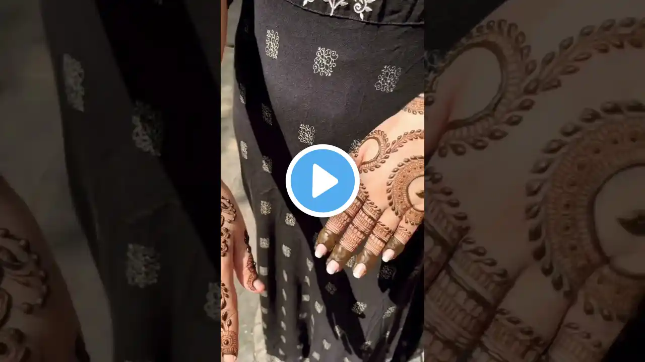 Mehndi design#viralvideo #mehndi #shorts #heenamehndi #mehndiart #simplemehndi#bridemehndi #ytshorts