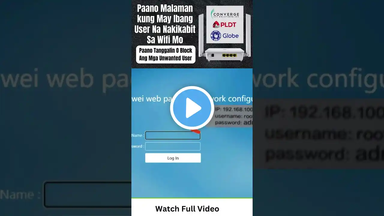 Block Hacker! Remove Unwanted Wifi User Permanently #wifi #wifihack #blacklist #whitelist
