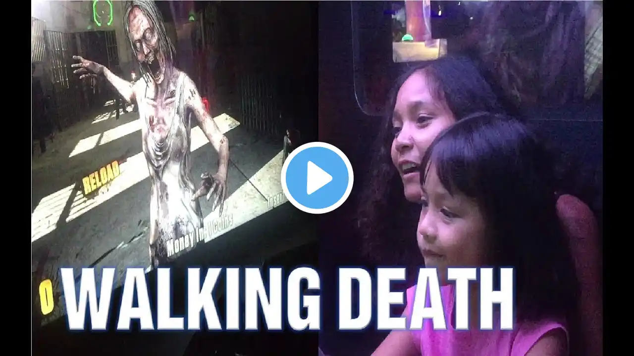 Walking Death Fighting Played By Jasmine At AEON Mall 2 - Game Center | Kids Channel